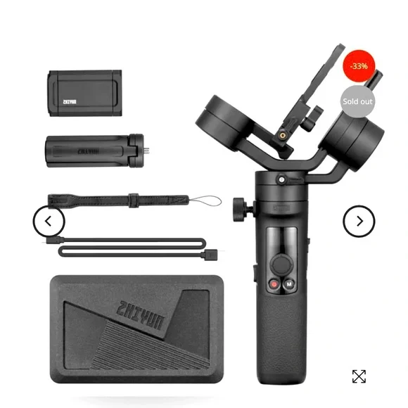 [極美品] Zhiyun Crane M2 Zhiyun Crane M2 3-Axis Gimbal for Compact Cameras